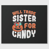 ハロウィーンは姉を飴に代える ラッピングペーパー (フラット)