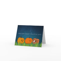 ハロウィーンは怖いカードでなくてもいい