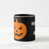 ハロウィーンは毎日ハロウィーンのカボチャのちょうちん マグカップ (中央)