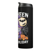 ハロウィーンは私のお気に入りのホリデーカボチャキャンディーコル タンブラー (回転右)