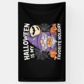 ハロウィーンは私のお気に入りのホリデーカボチャキャンディーコル 横断幕 (縦)