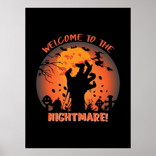 ハロウィーンへようこそ悪夢 ポスター (正面)