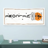 ハロウィーンへようこそ |ファミリ名ドアの長さ 横断幕 (トレードショー)