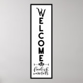 ハロウィーンへようこそ |愚かなドアの長さ ポスター (正面)