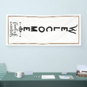 ハロウィーンへようこそ |愚かなドアの長さ 横断幕 (トレードショー)