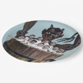 ハロウィーンまたはクリスマスカンプス ペーパープレート (アングル)