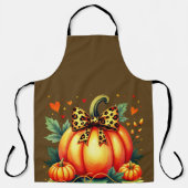 ハロウィーンまたは感謝祭のエプロン エプロン (正面)