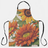 ハロウィーンまたは感謝祭の秋エプロン エプロン (正面)