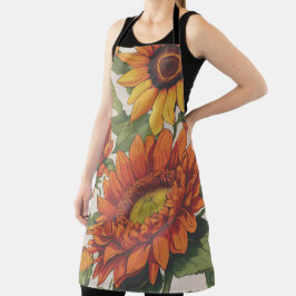 ハロウィーンまたは感謝祭の秋エプロン エプロン