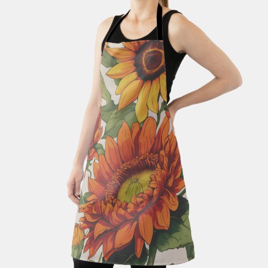 ハロウィーンまたは感謝祭の秋エプロン エプロン (インサイチュ)