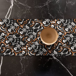 ハロウィーンまたは死んだパーティー ショートテーブルランナー