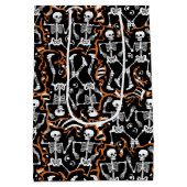 ハロウィーンまたは死んだパーティー ミディアムペーパーバッグ (裏面)