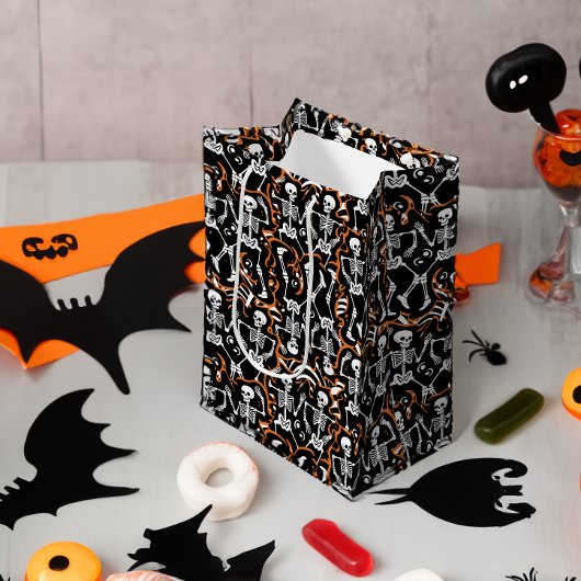 ハロウィーンまたは死んだパーティー ミディアムペーパーバッグ