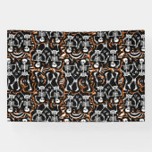 ハロウィーンまたは死んだパーティー 横断幕 (横)