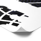 ハロウィーンまでの大きなカウントダウン ポスター (角)