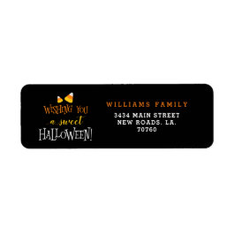 ハロウィーンをお祈り ラベル