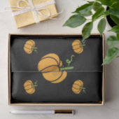 ハロウィーンをテーマにしたカボチャ 薄葉紙 (ギフト)