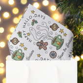 ハロウィーンをテーマにしたクリスマスホリデー 薄葉紙