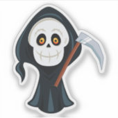 ハロウィーンをテーマにしたデザイン シール (正面)