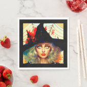 ハロウィーンをテーマにしたパーティーアクセサリー スタンダードランチョンナプキン (インサイチュ)