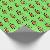 ハロウィーンをテーマにした包装紙 ラッピングペーパー (角)