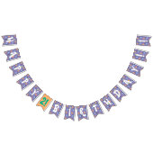 ハロウィーンをテーマにした子供の誕生日パーティー バンティングフラッグ (全)