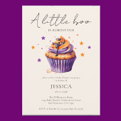 ハロウィーンをテーマにした小さなブー赤ちゃんシャワー 招待状