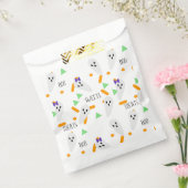 ハロウィーンをテーマにした紙吹雪振りかける幽霊 フェイバーバッグ (封をした状態)