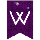 ハロウィーンをテーマにした赤ちゃんシャワーかわいいパーティー バンティングフラッグ (第3の旗)