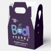 ハロウィーンをテーマにした赤ちゃんシャワーかわいいパーティー フェイバーボックス (オープン)