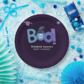 ハロウィーンをテーマにした赤ちゃんシャワーかわいいパーティー ペーパープレート (パーティー)