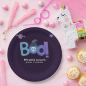 ハロウィーンをテーマにした赤ちゃんシャワーかわいいパーティー ペーパープレート (パーティー)