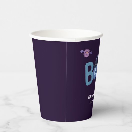 ハロウィーンをテーマにした赤ちゃんシャワーかわいいパーティー 紙コップ (右)