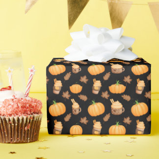 ハロウィーンをテーマにした ラッピングペーパー