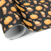 ハロウィーンをテーマにした ラッピングペーパー (ロールコーナー)