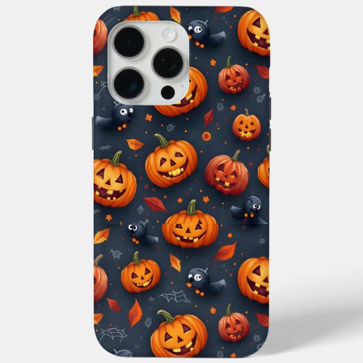 ハロウィーンをテーマにしたiPhone15 Pro Maxケース Case-Mate iPhoneケース (裏面)