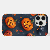 ハロウィーンをテーマにしたiPhone15 Pro Maxスリムフィットケース iPhoneケース (裏面横)