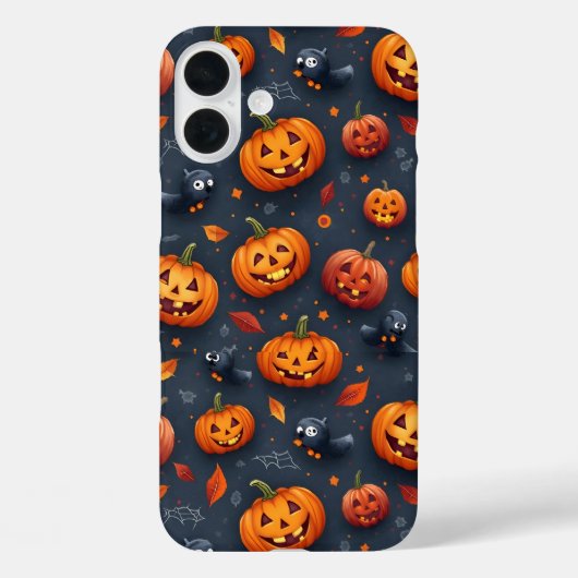 ハロウィーンをテーマにしたiPhone16ケース Case-Mate iPhoneケース (裏面)