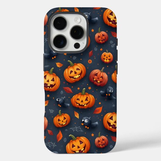 ハロウィーンをテーマにしたiPhone16 Proケース Case-Mate iPhoneケース (裏面)