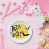 ハロウィーンをトリックまたは治療する ペーパープレート (パーティー)