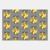 ハロウィーンをトリックまたは治療する ラッピングペーパーシート (正面)