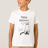 ハロウィーンをブー Tシャツ (正面)