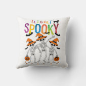 ハロウィーンを不気味取ろう クッション (裏面)