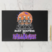 ハロウィーンを待っている不気味Skeleton Crew ペーパーパッド (インサイチュ)