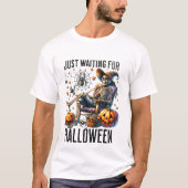 ハロウィーンを待っている – Halloween Tシャツ (正面)