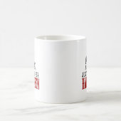 ハロウィーンを待つスケルトン コーヒーマグカップ (中央)