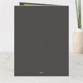 ハロウィーンを怖がらないで カード (裏面)