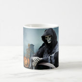 ハロウィーンを怖く コーヒーマグカップ (中央)