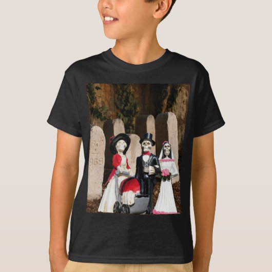 ハロウィーンを怖く。 Tシャツ (正面)