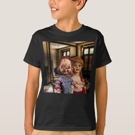 ハロウィーンを怖く。 Tシャツ (正面)